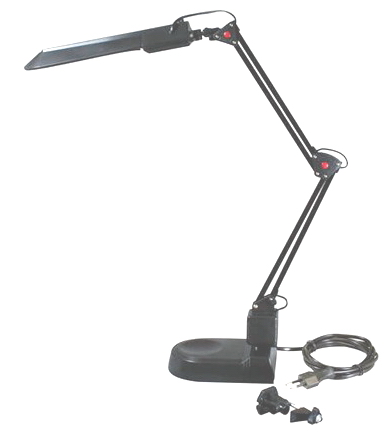 Lampa stolní úsporná FIT černá